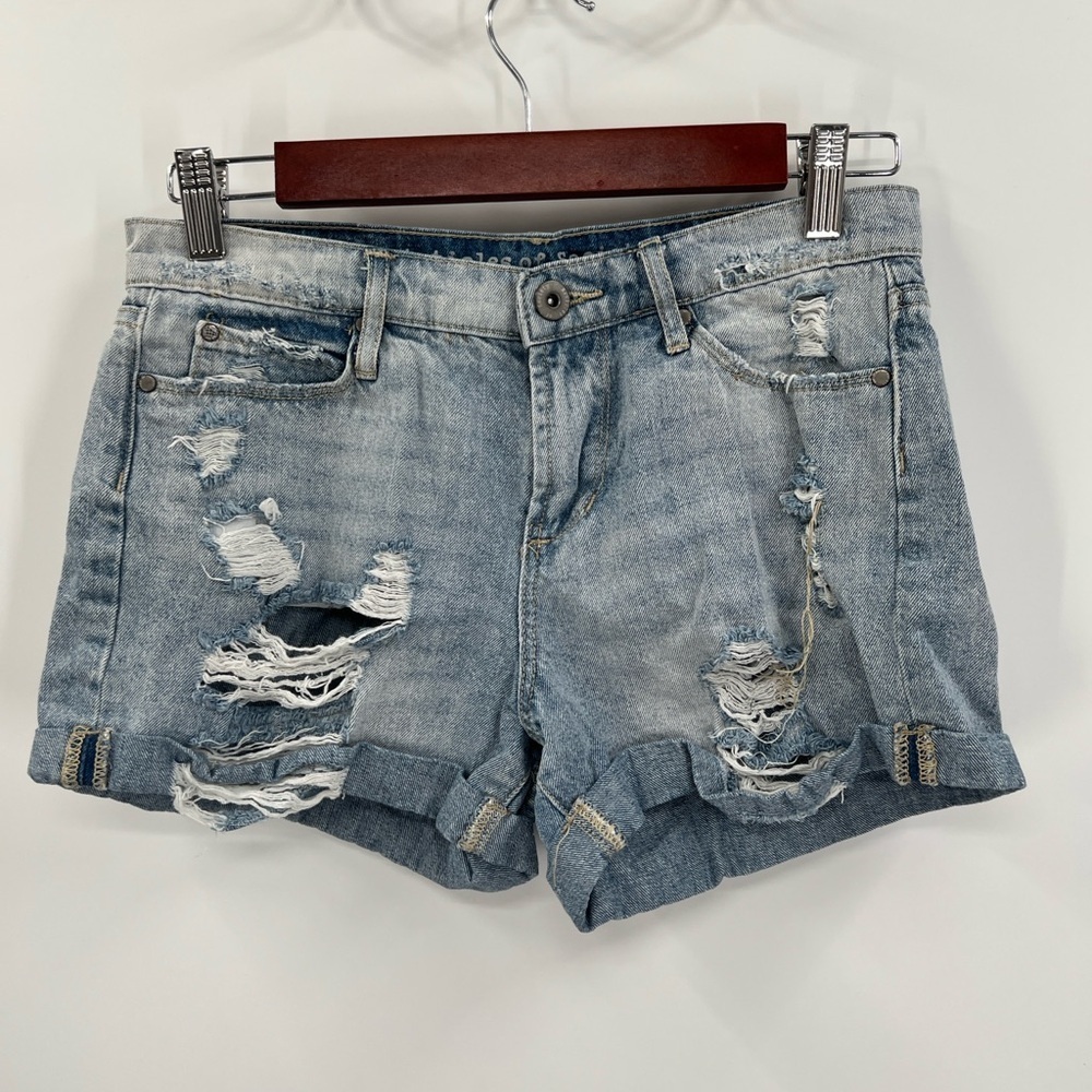 ARTICLES OF SOCIETY Distressed Denim Women Shorts Size 24